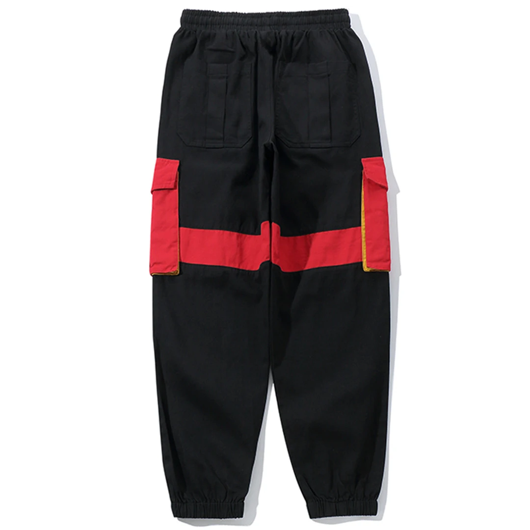 Aelfric Eden штаны карго с карманами уличная мода 2018 г. хип хоп Jogger повседневное цвет