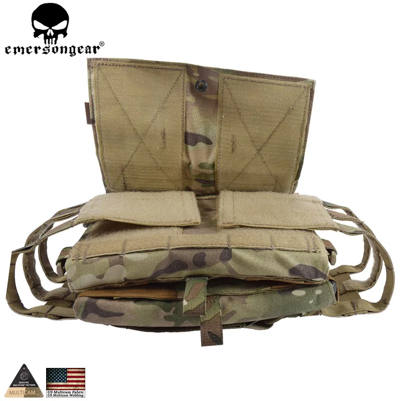 Продажа Emersongear Тактический Жилет Molle СКП жилет Airosft Пейнтбол Молл жилет с груди защитная пластина Перевозчик Мультикам EM7344