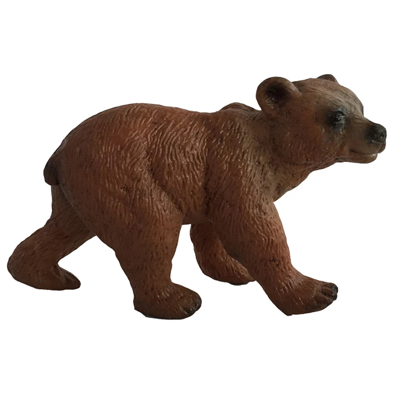 4059 Пластиковые игрушки животных из зоопарка, фигурка гориллы, Африканский Гепард, Антилопа, коллекция милых животных, ПВХ модель, игрушки для детей# E - Цвет: 4059