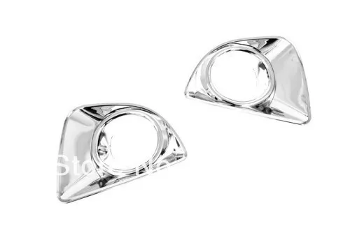 Хромированная передняя противотуманная светильник для Mazda 2 / Demio 2008 2012|fog light cover|fog