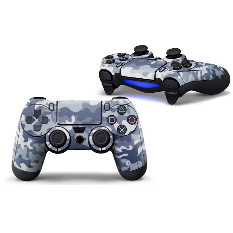 Камуфляжный защитный чехол Стикеры для PS4 геймпад кожи Playstation 4 Controle наклейка