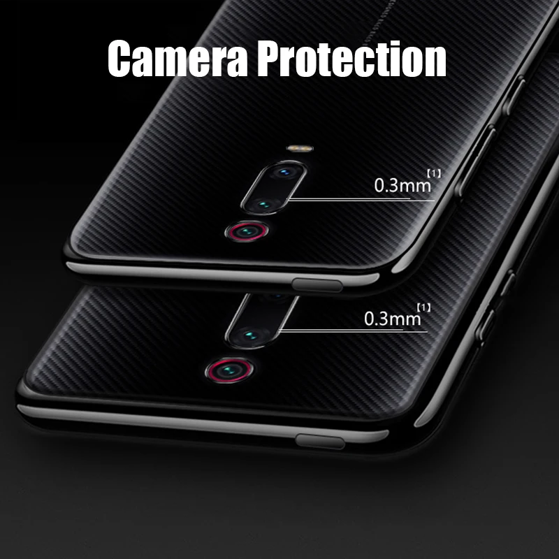 Чехол MAKAVO для Xiaomi Mi 9 T роскошный мягкий силиконовый прозрачный чехол телефона 9T Pro
