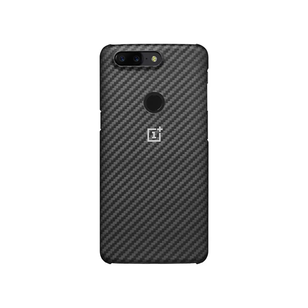 Официальный чехол OnePlus 5T чехол из песчаника Karbon, Защитный чехол из углеродного волокна OnePlus5T PC, чехол One Plus 5T Kevlar
