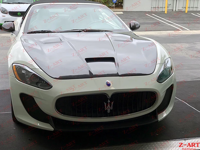 Z ART углеродное волокно издание капот двигателя для Maserati GT GC капота Gran Turismo 2008