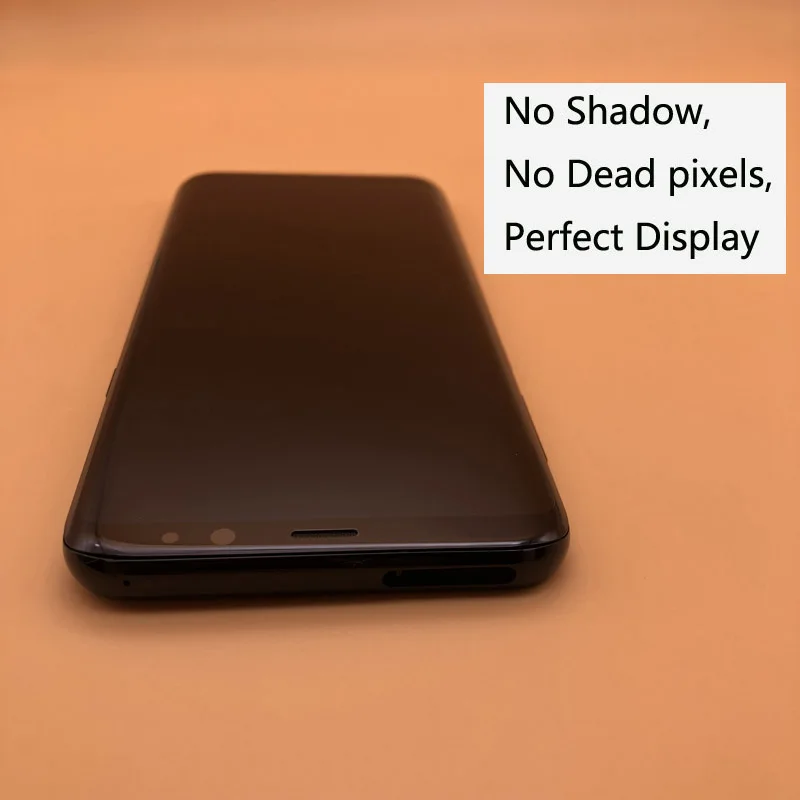 Оригинальный 6 2 ''без ожогов тени ЖК дисплей с рамкой для Samsung S8 Plus G955 G955F