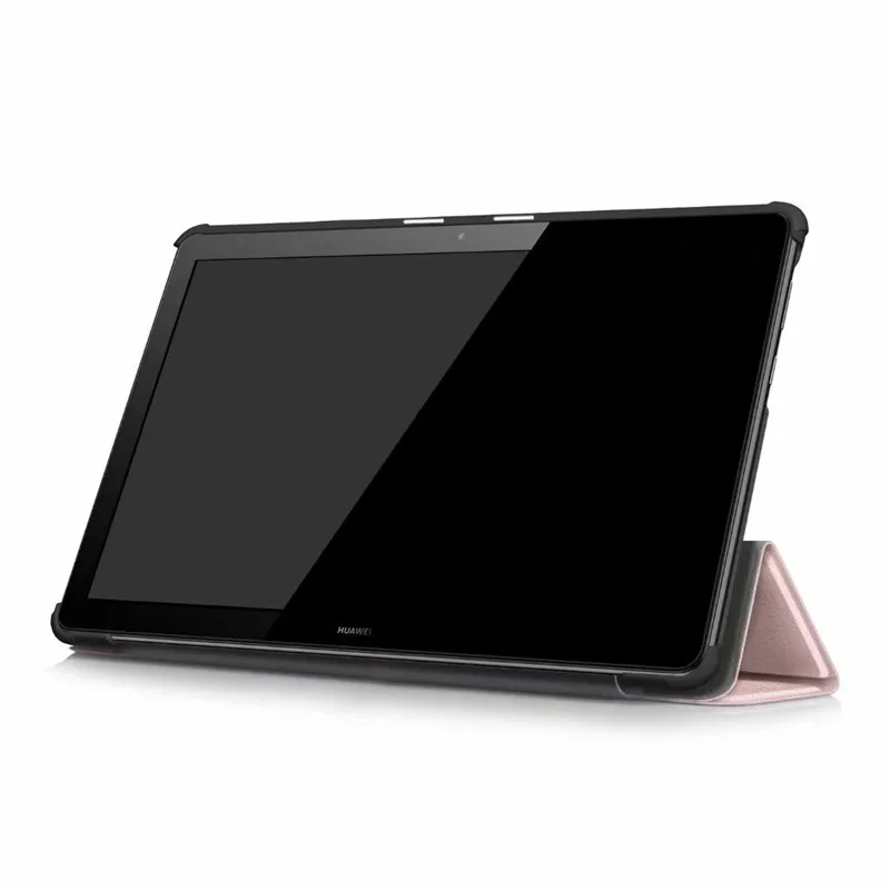 Ультратонкий чехол из искусственной кожи для huawei mediapad T5 AGS2-W09/L09/L03/W19 10," Чехол-подставка для планшета huawei mediapad T5 10 чехол