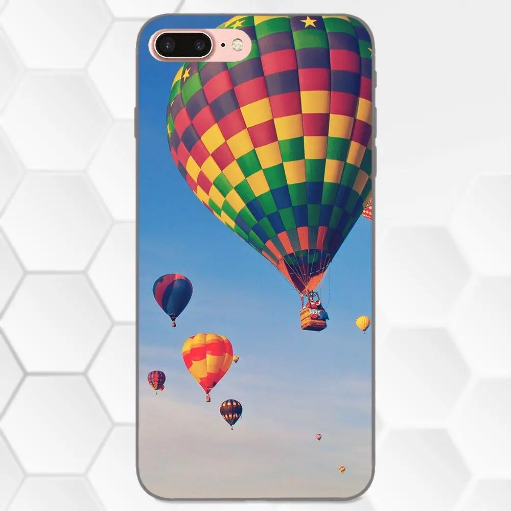 Цветной чехол для телефона с воздушным шариком черный Xiaomi Redmi Note 2 3 4 4A 4X 5 5A 6 6A Plus Pro