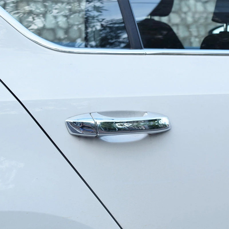 2014 2019 для Skoda Octavia MK3 A7 ABS Хромированная Крышка боковой дверной ручки отделка 8 шт.