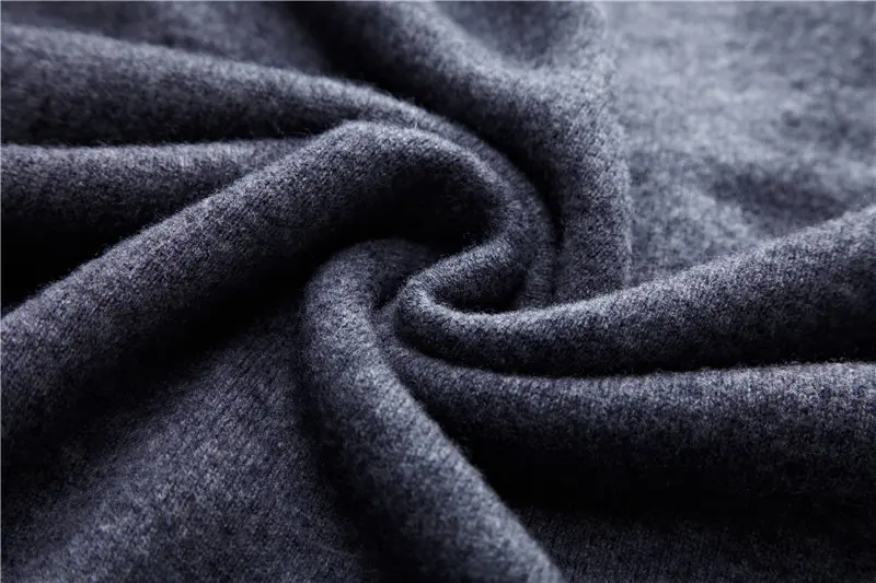 UCAK брендовый свитер мужской классический v-образный вырез Pull Homme чистая мериносовая шерсть пуловер мужской осень зима толстый теплый кашемировый свитер U3014