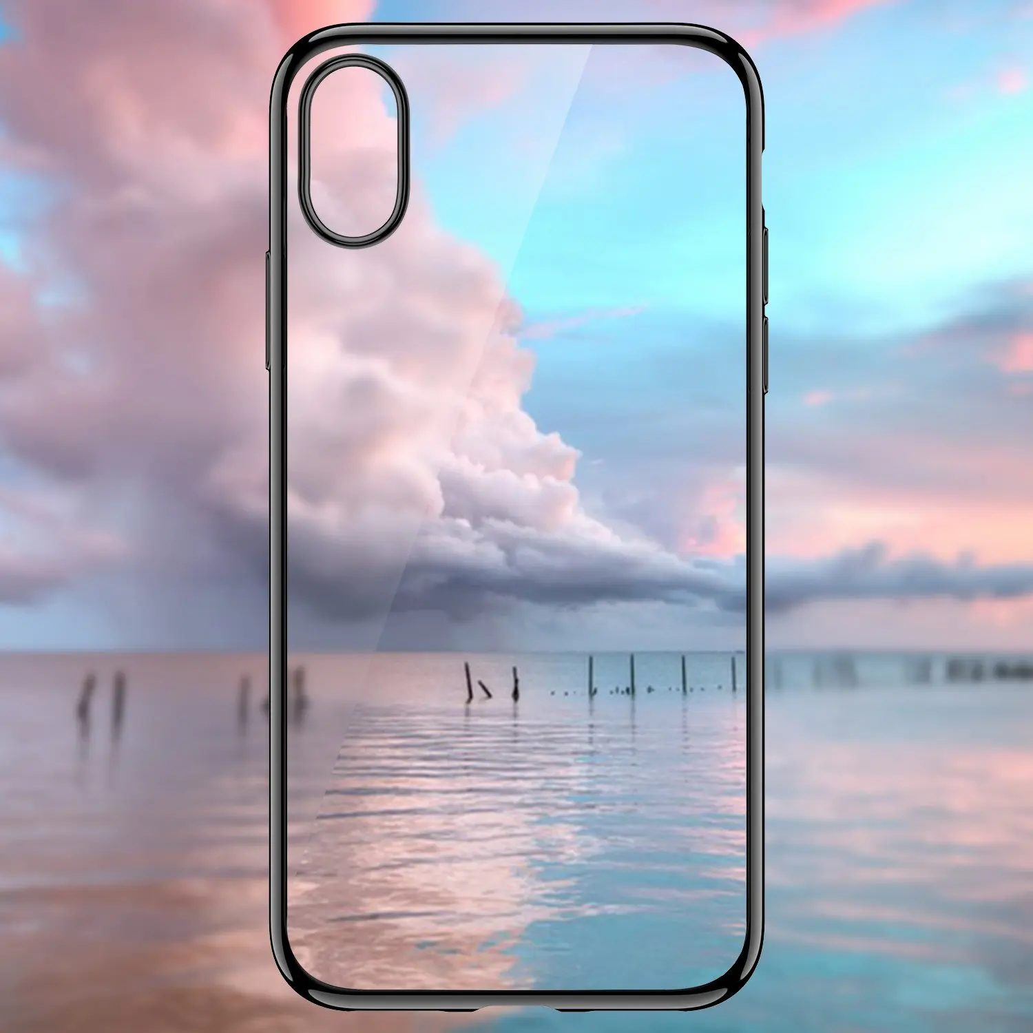 Для IPhone X 8 7 6 6s Plus чехол 10 прозрачный тонкий защитный покрытие премиум гибкий