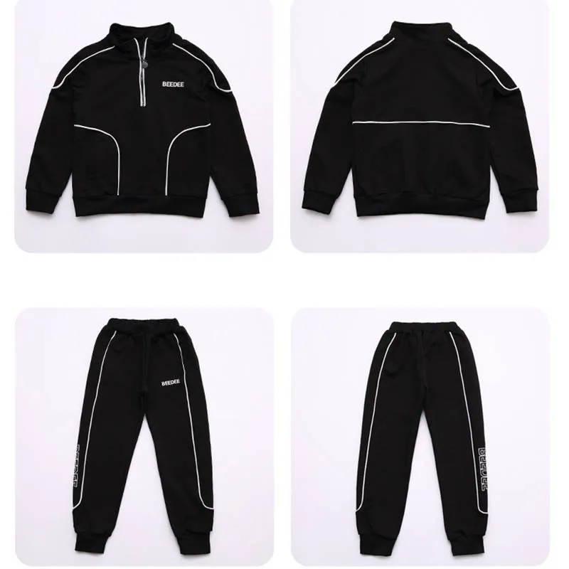 Boys Sportswear Spring Autumn Casual Toddler Teens Clothes Long Sleeve Coat Pant Children Clothing Set Kids Tracksuits | Детская одежда