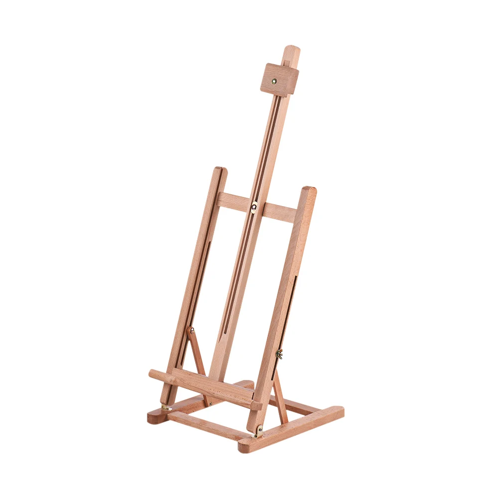 Регулируемый мольберт для художников Настольный h-кадр деревянный в собранном