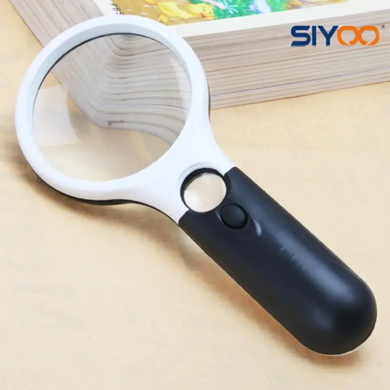 Optical Instruments Magnifiers LIGHT HD 10x 20x magnifying glass to read the identification mirror | Инструменты