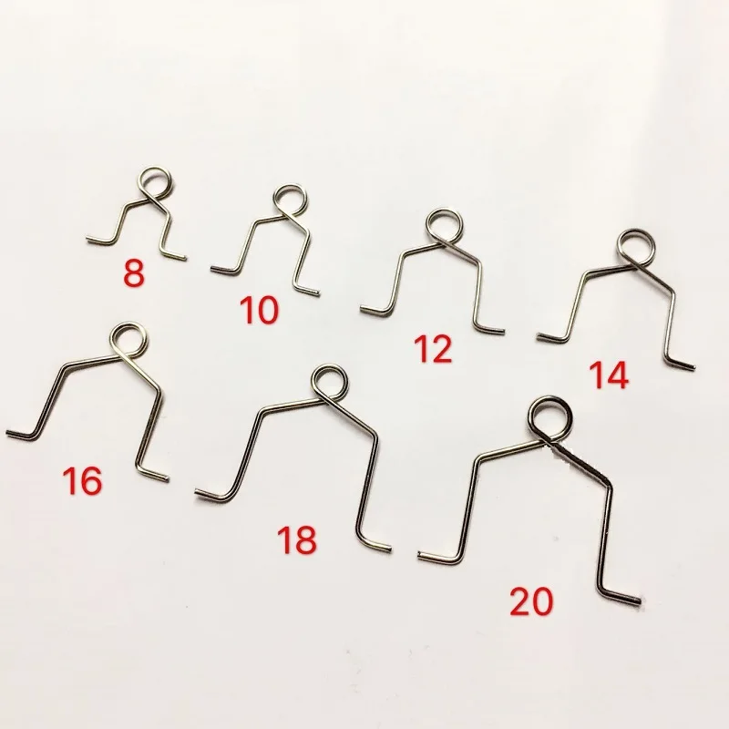 500 шт./лот подвесная Пряжка хрустальный шар металлические крючки Хрустальный