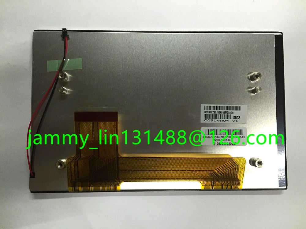 Бесплатная доставка новый оригинальный 7 дюймовый C070VW04 V1 V6 ЖК экран