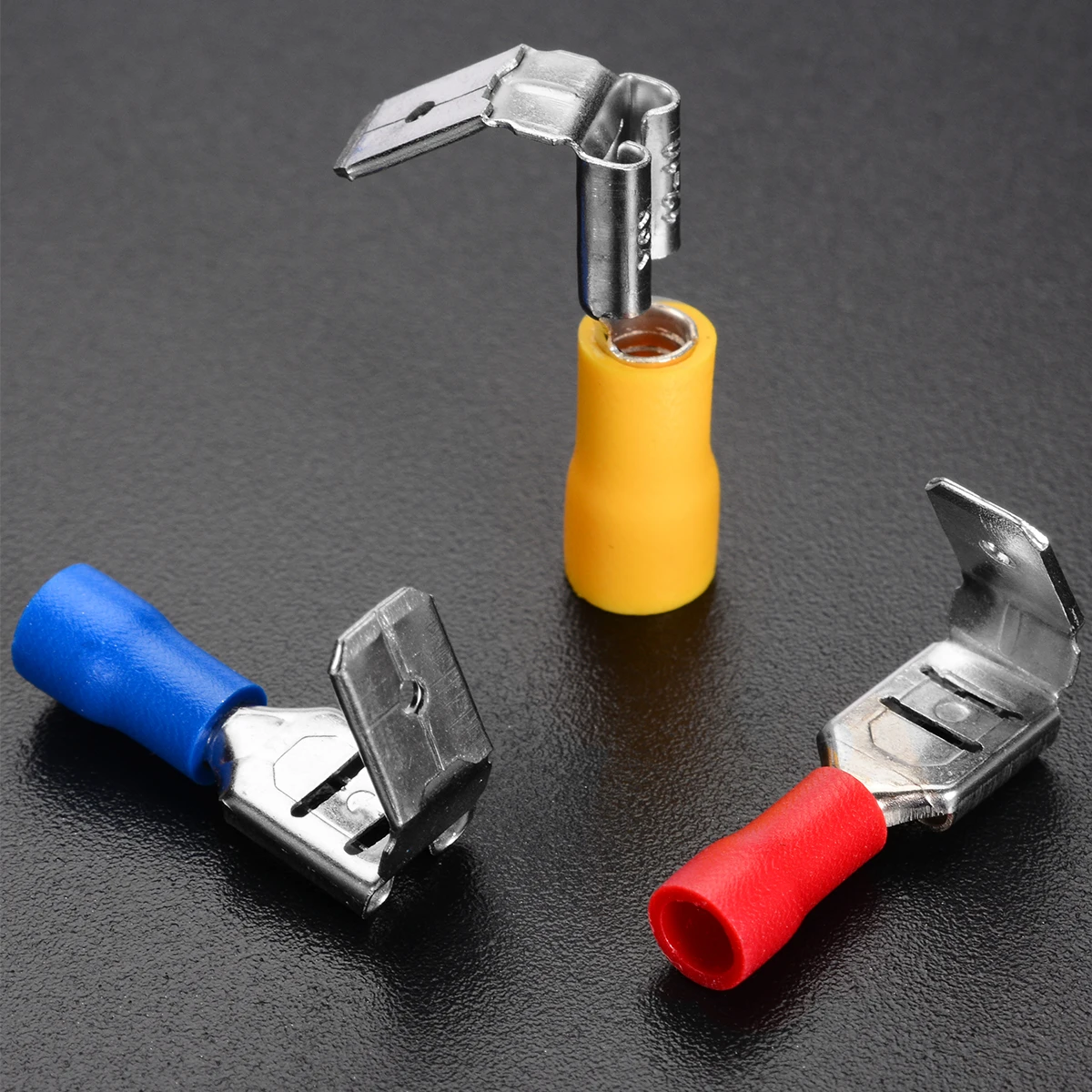 100 шт. 10 22AWG изолированные контакты с зажимом|crimp terminal connector|crimp terminalterminals connectors