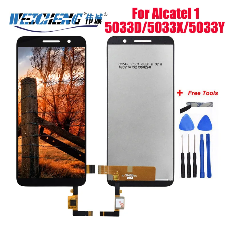 ЖК-дисплей + сенсорный экран, дигитайзер для Alcatel 1 5033 5033Y 5033X 5033D, сенсорное стекло для Telstra Essential Plus 2018 ЖК-дисплей + сенсорный экран, дигитайзер для Alcatel 1 5033 5033Y 5033X 5033D, сенсорное стекло для Telstra Essential Plus 2018