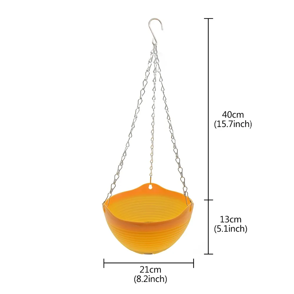 Новинка 2019 5 шт./лот подвесная корзина для цветочных растений горшки украшения