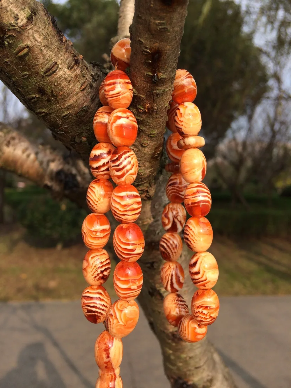 Имитация янтарного цвета 33 мусульманские молитвенные четки из бусин мисбаха