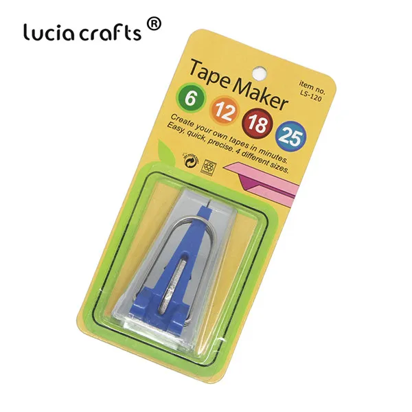 Blue 1 piece Lucia crafts, 6 мм, 12 мм, 18 мм, 25 мм, тканевые клейкие ленты, изготовители бытовой швейной машины, инструменты для шитья, аксессуары J0132 - Цвет: Blue 1 piece