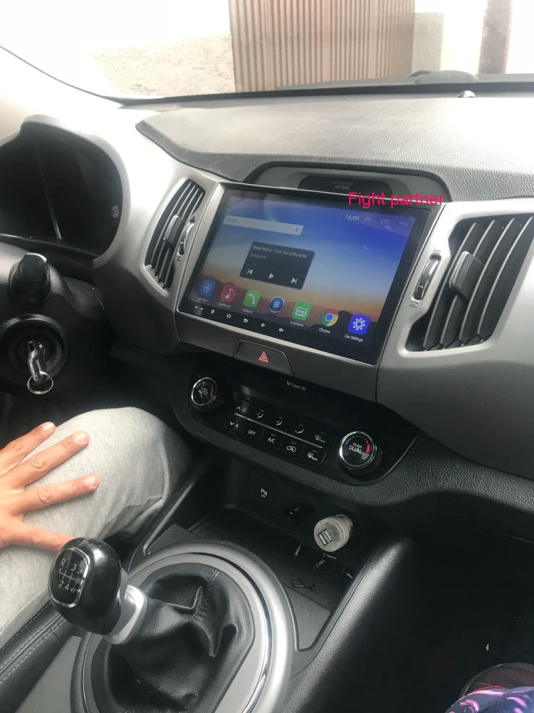 Заводская цена Fight partner android 8,1 автомобильный dvd-плеер для KIA Sportage аудио мультимедиа авто стерео