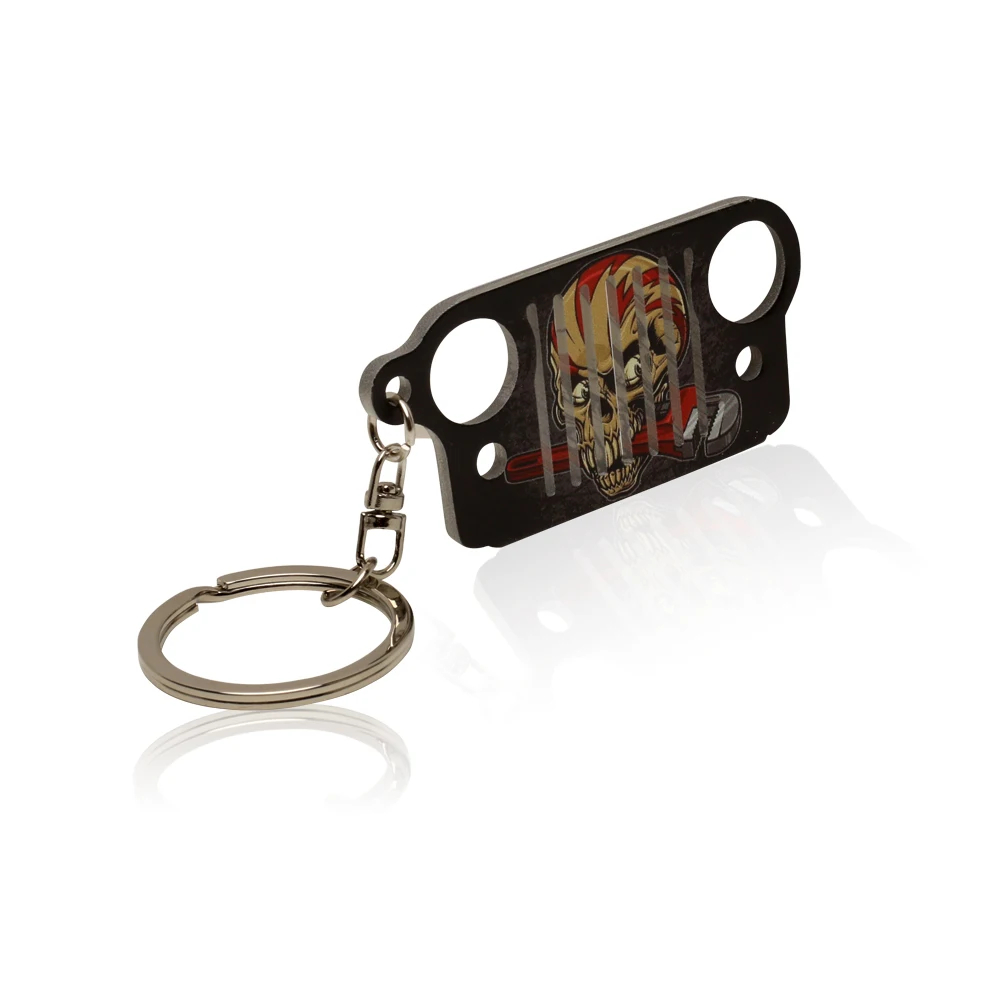 2 шт. брелок для автомобильных ключей из нержавеющей стали|key ring|keychain carkey rings for car |