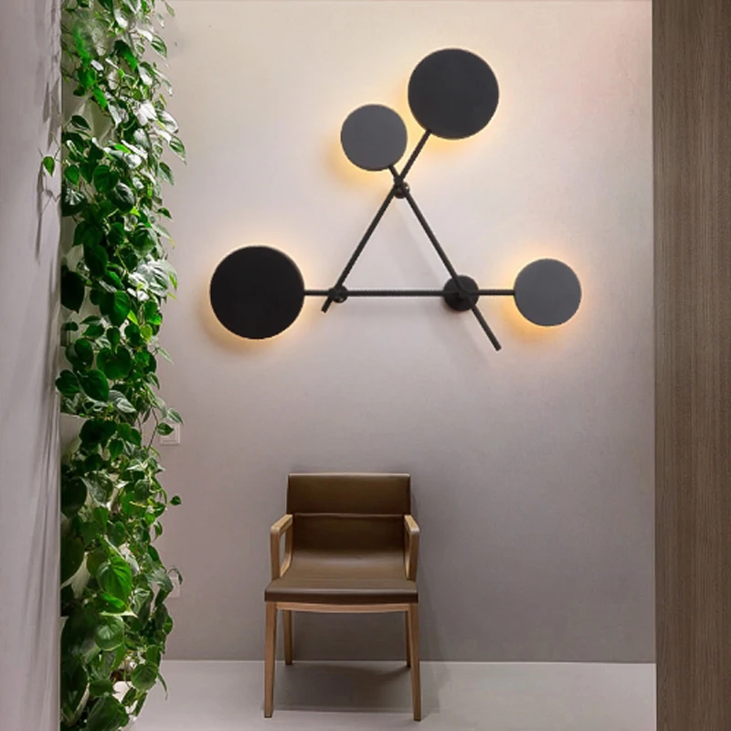 Современный минималистичный белый Железный диск для рисования DIY настенный