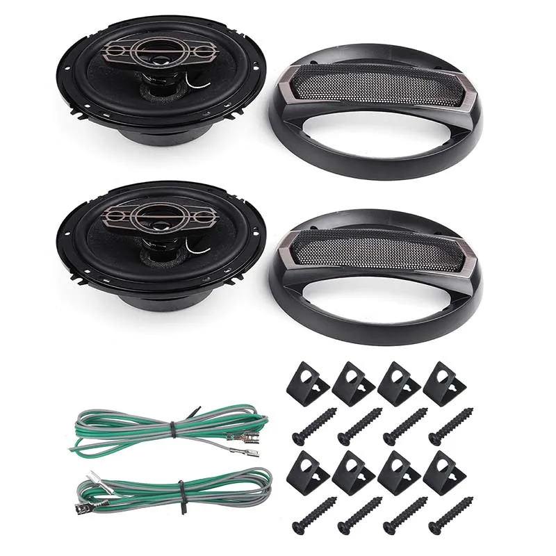 Автомобильный аудиодинамик 2 шт. 6 дюймов громкоговоритель для автомобильной