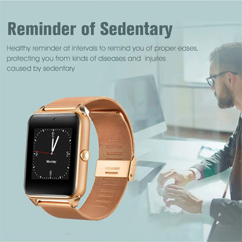 Спортивные Смарт-часы OGEDA для мужчин и женщин Bluetooth Камера сенсорный экран