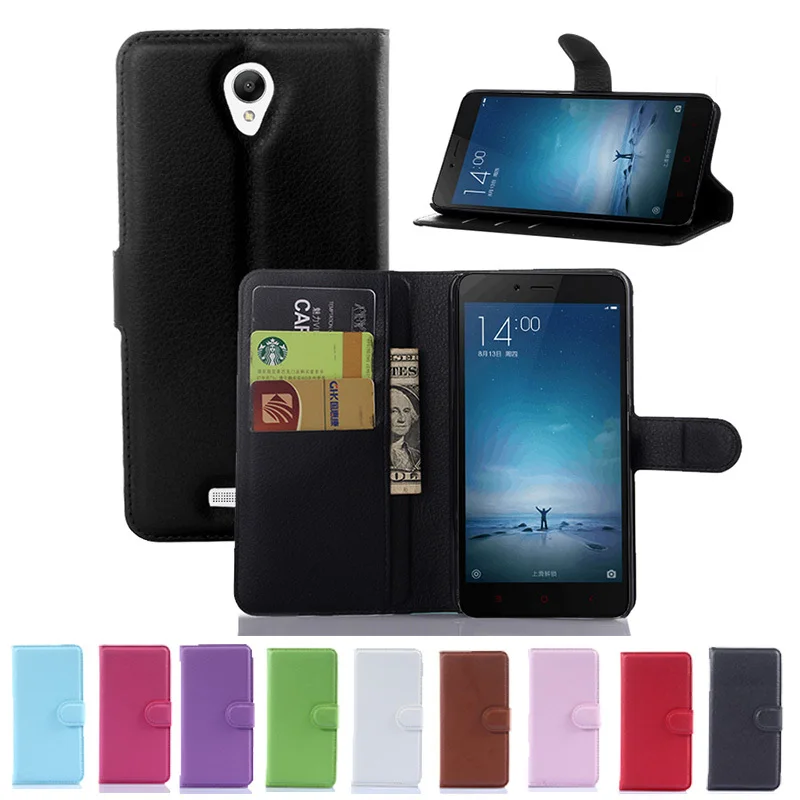 Новый роскошный оригинальный чехол книжка из искусственной кожи для Xiaomi Redmi Note 2