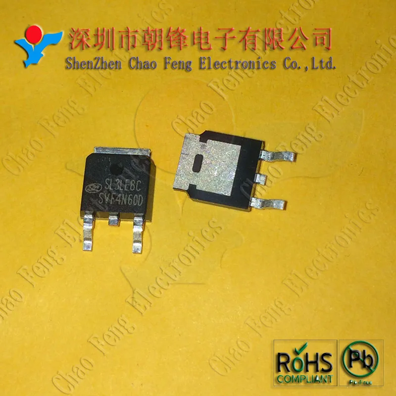 30 шт., SVF4N60DTR, SVF4N60D до 252 детской лампы, 9R030, SOT669, новый оригинальный