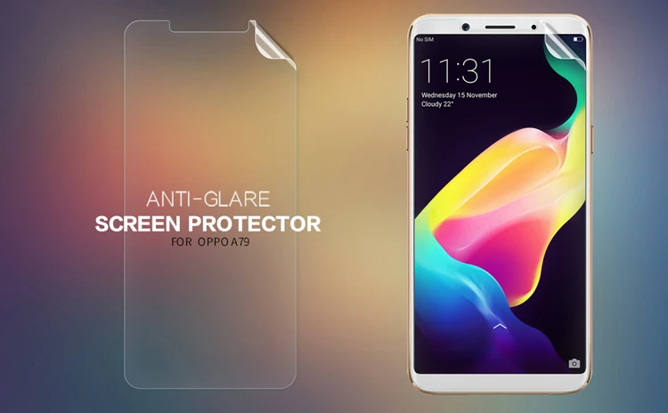 Для OPPO A79 Плёнки бренд Nillkin матовый устойчивый к царапинам или HD Защитная для