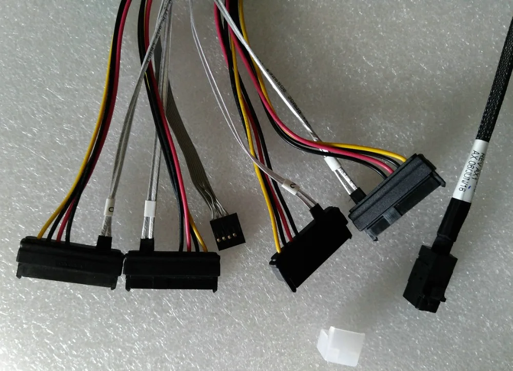 RaidStorage Amphenol новая женская модель SFF8643 Mini-SAS HD MiniSAS To SFF 8482 SAS 29Pin 4Pin Power 12 RHS36-0916 RAID