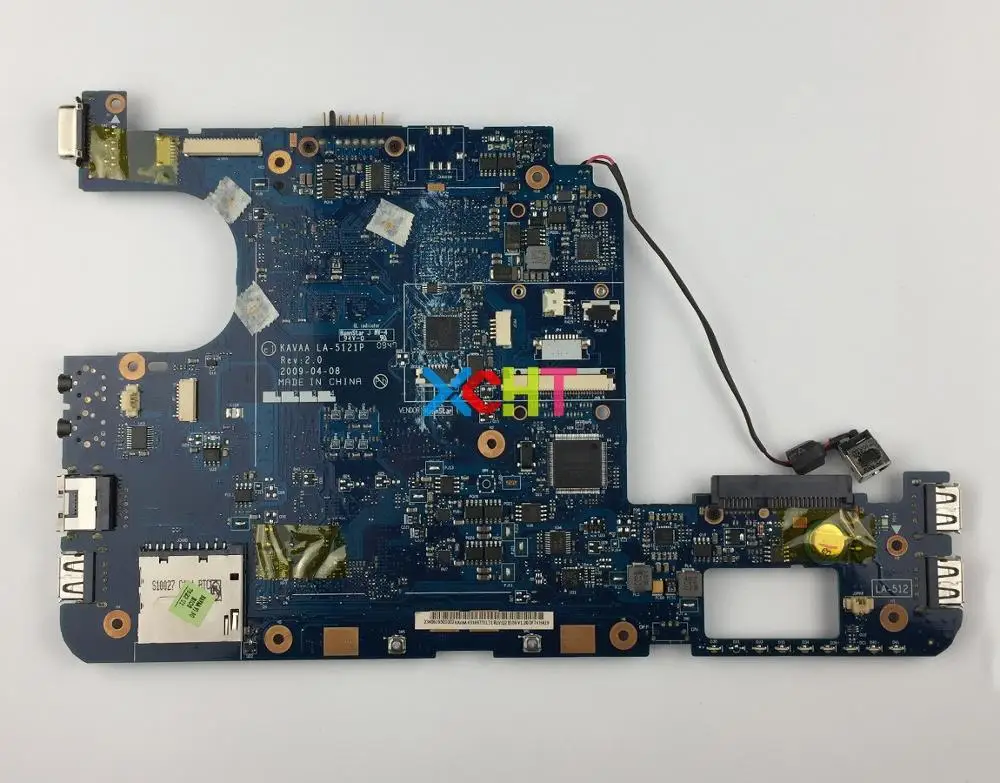 Материнская плата для ноутбука Toshiba Mini NB205 NB200 K000078610 KAVAA LA 5121P w N280 CPU системная
