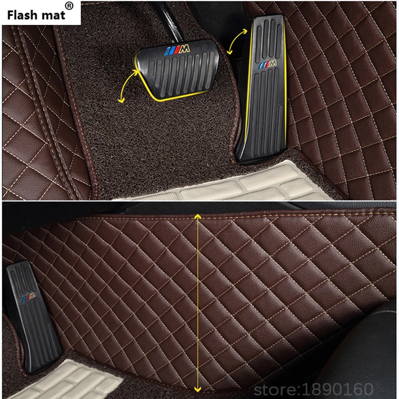 Flash mat изготовленный на заказ автомобильный коврик для Защитные чехлы сидений