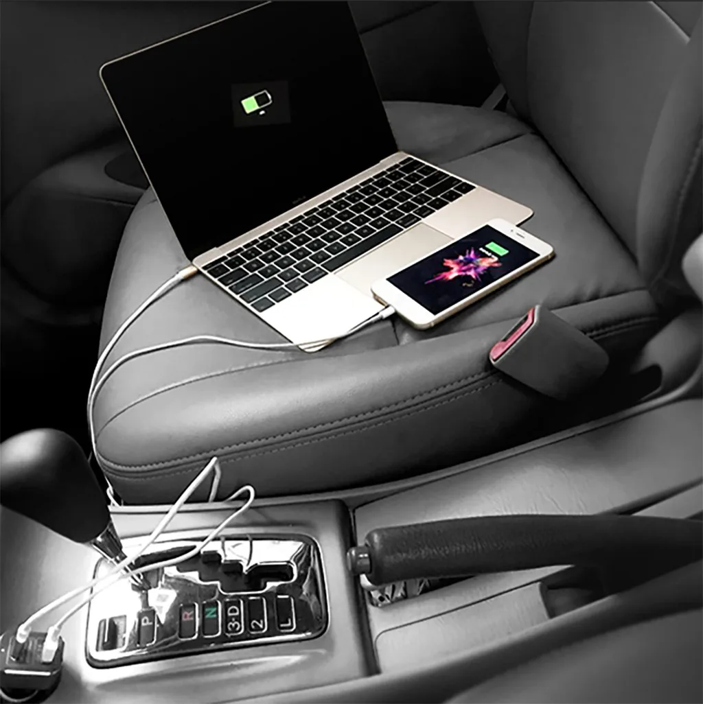 QC3.0 двойной USB порт и разъем универсальное автомобильное зарядное устройство