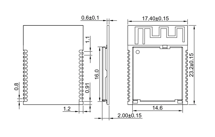 Модуль передатчика 2,4 ghz nrf52840 ble 5,0 Модуль приемника uart радиочастотный трансивер длинный диапазон сетки беспроводной мини-модуль MS88SF2