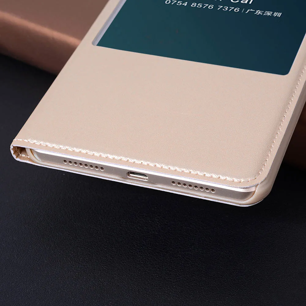 Кожаный смарт чехол с откидной крышкой Магнитный для Xiaomi Mi Max 3 2 1 Mimax Pro Prime Max3 Max2