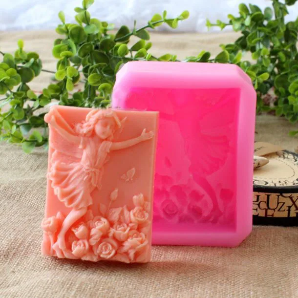 Силиконовые формы для мыла в форме феи резиновые силиконовые ручной работы