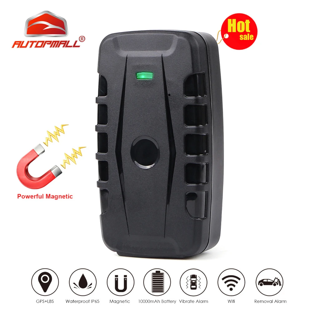Car GPS Tracker LK209B Vehicle Tracking Device GPS Locator GSM GPRS Tracker 120 Days Standby Time Powerful Magnet Waterproof