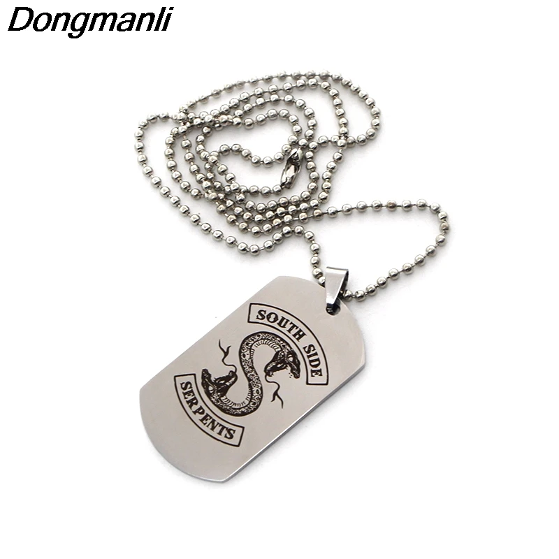 P2226 Dongmanli TV series подвеска ожерелье из нержавеющей стали модные вдохновленные