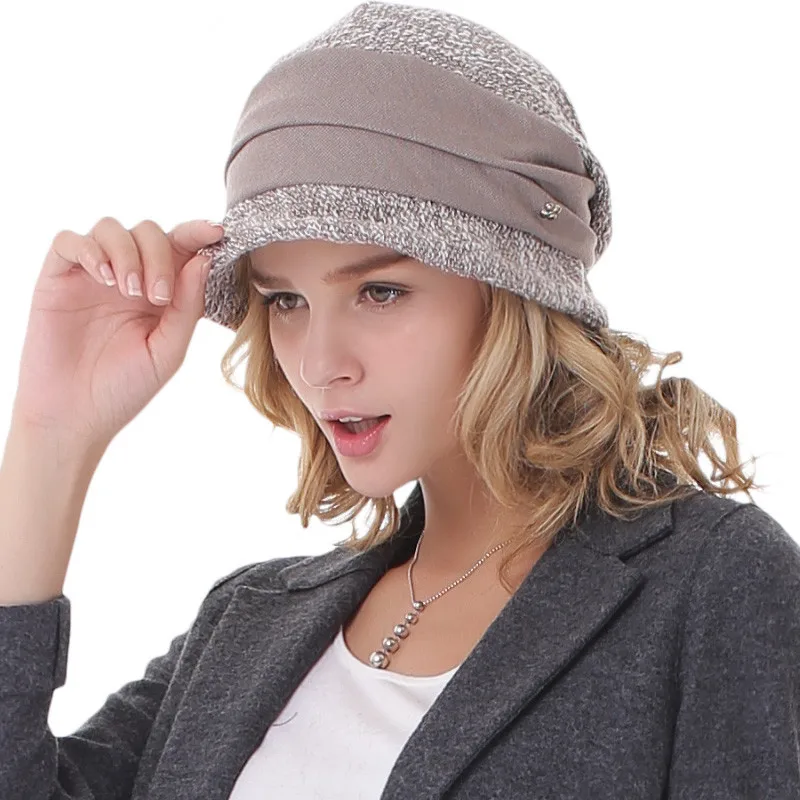 Новое поступление, женская уличная теплая шапка для отдыха, Модная складная верхняя Кепка для путешествий, подарок на день рождения, B-7307 от AliExpress WW