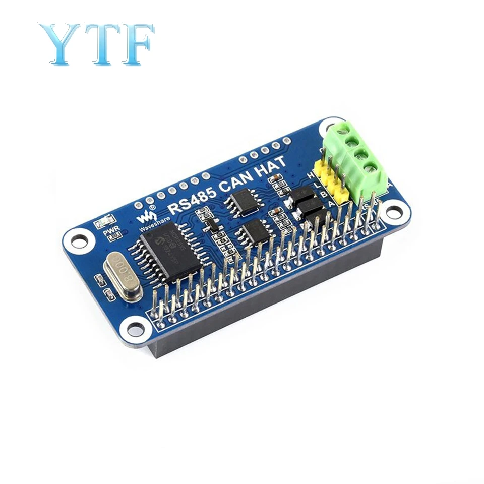 Плата расширения Raspberry Pi 4B/3B +/Zero W RS485 CAN-модуль коммуникационная плата интерфейса