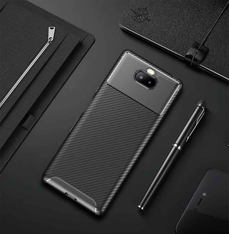 Чехлы для Sony Xperia 10 чехол Plus ультра тонкий силиконовый мягкий из ТПУ телефона