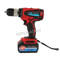 68v high power hand drill 6000mah lithium battery rechargeable hand drill multifunctional drilling torque power tools