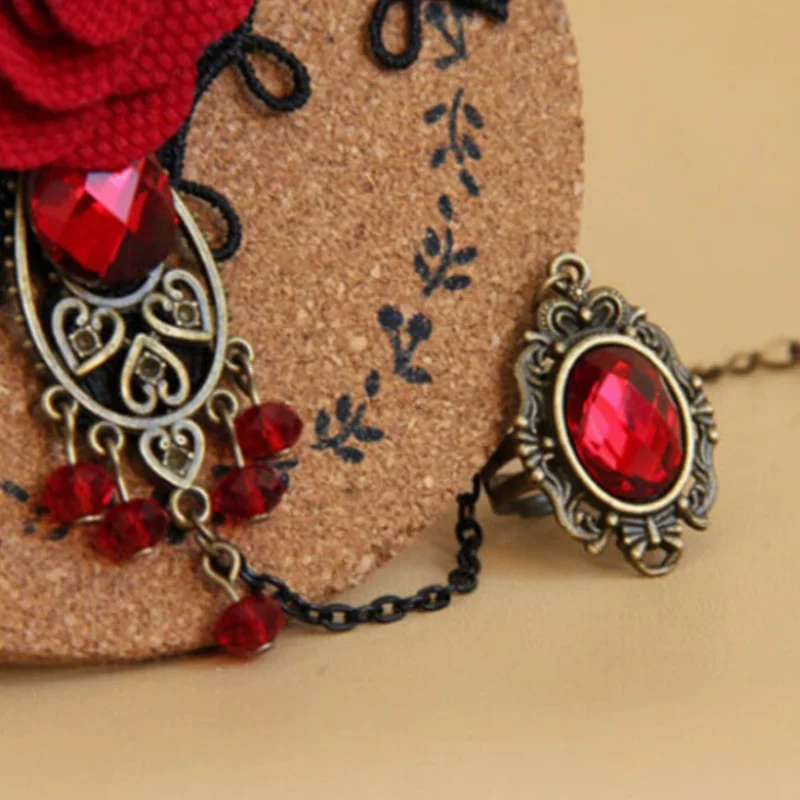 1 шт. Женский винтажный готический браслет с бабочками|beaded jewelry|rose braceletred rose bracelet |