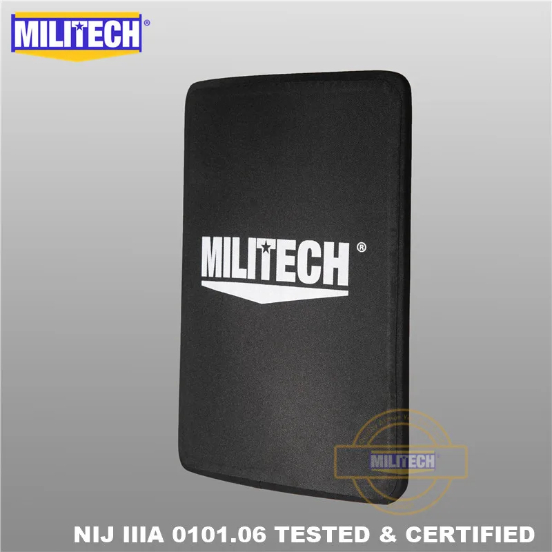 MILITECH 280 мм * 350 NIJ IIIA ультра светильник вес HDPE пуленепробиваемый баллистический