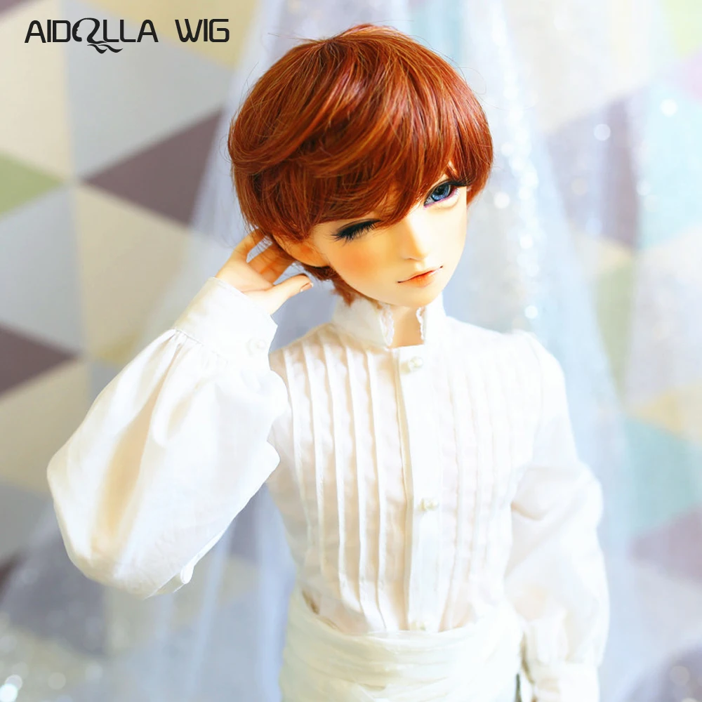 Подходит для 1/3 1/4 1/6 BJD SD куклы парики опционально два цвета короткие волосы