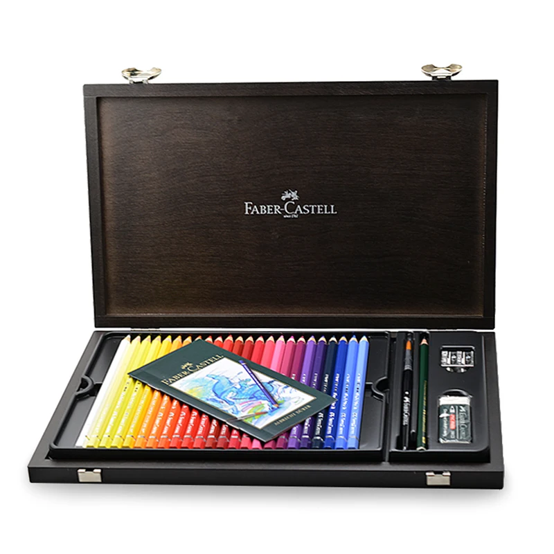 FABER CASTELL 48 цветный комбинированный художественный водорастворимый цветной