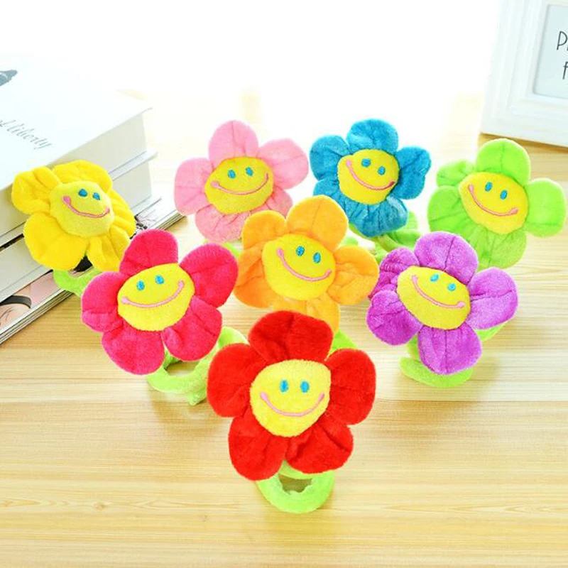 Гибкие diy цветы улыбающееся лицо день Святого Валентина плюшевые декоративные